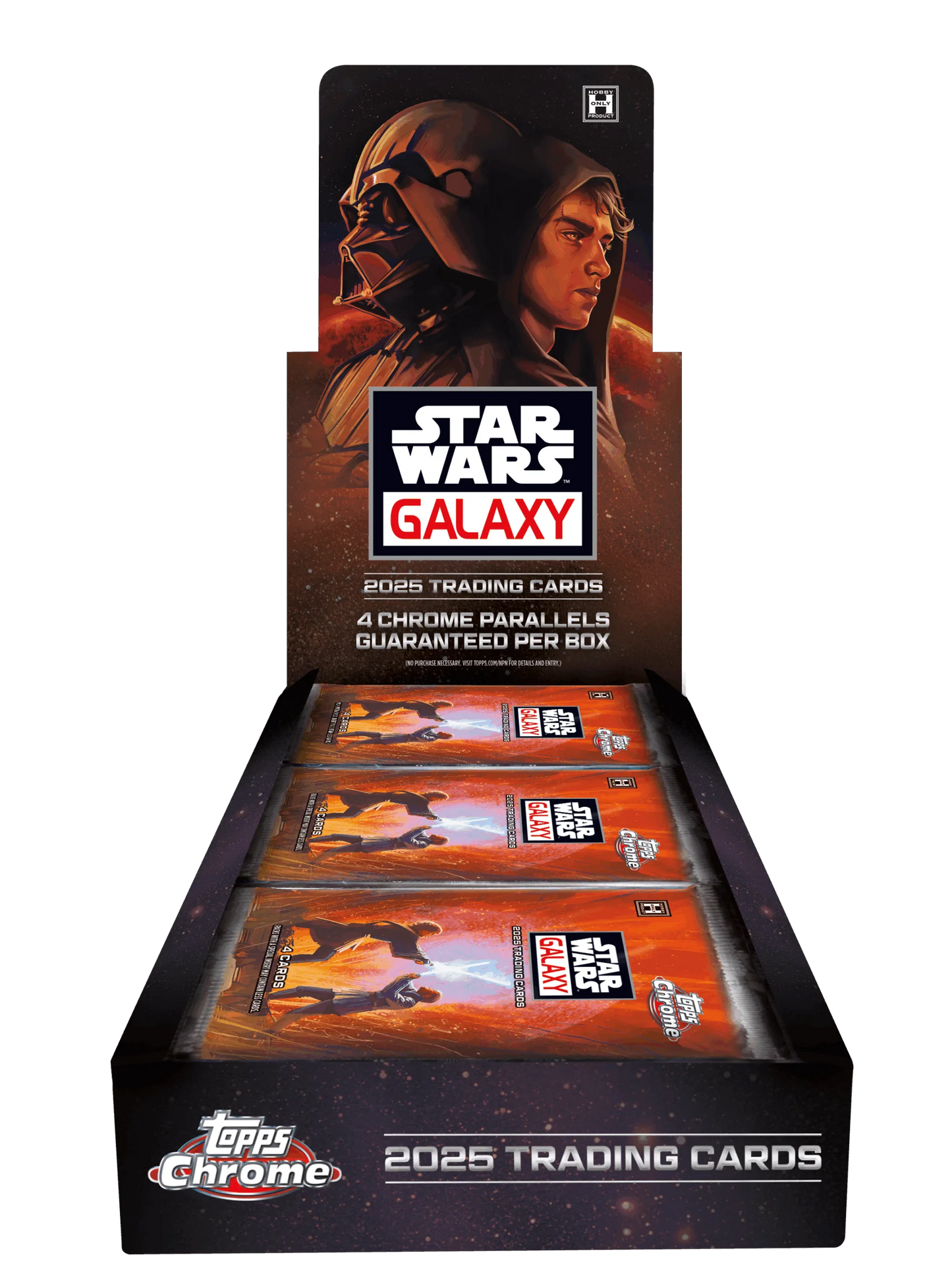 2025 Topps Star Wars Galaxy Chrome Hobby Box