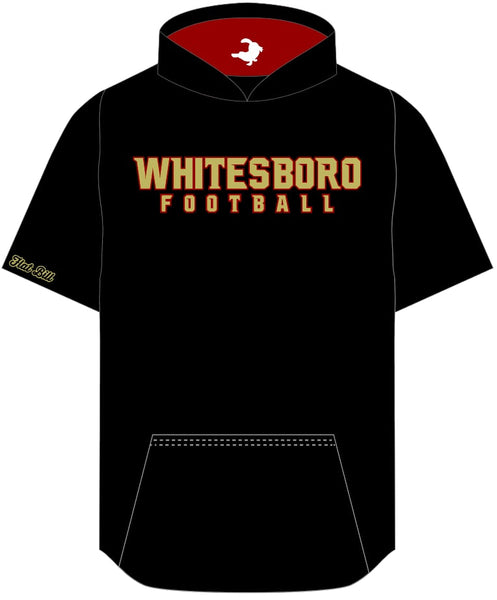 Whitesboro Hoodie - Black - Bearcats on Back