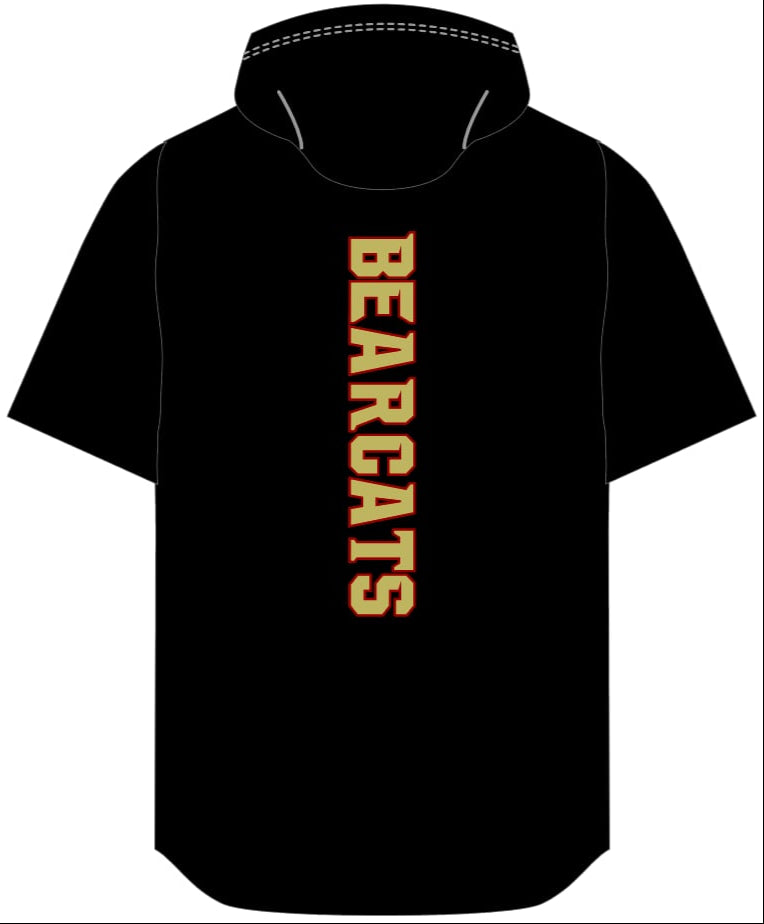 Whitesboro Hoodie - Black - Bearcats on Back