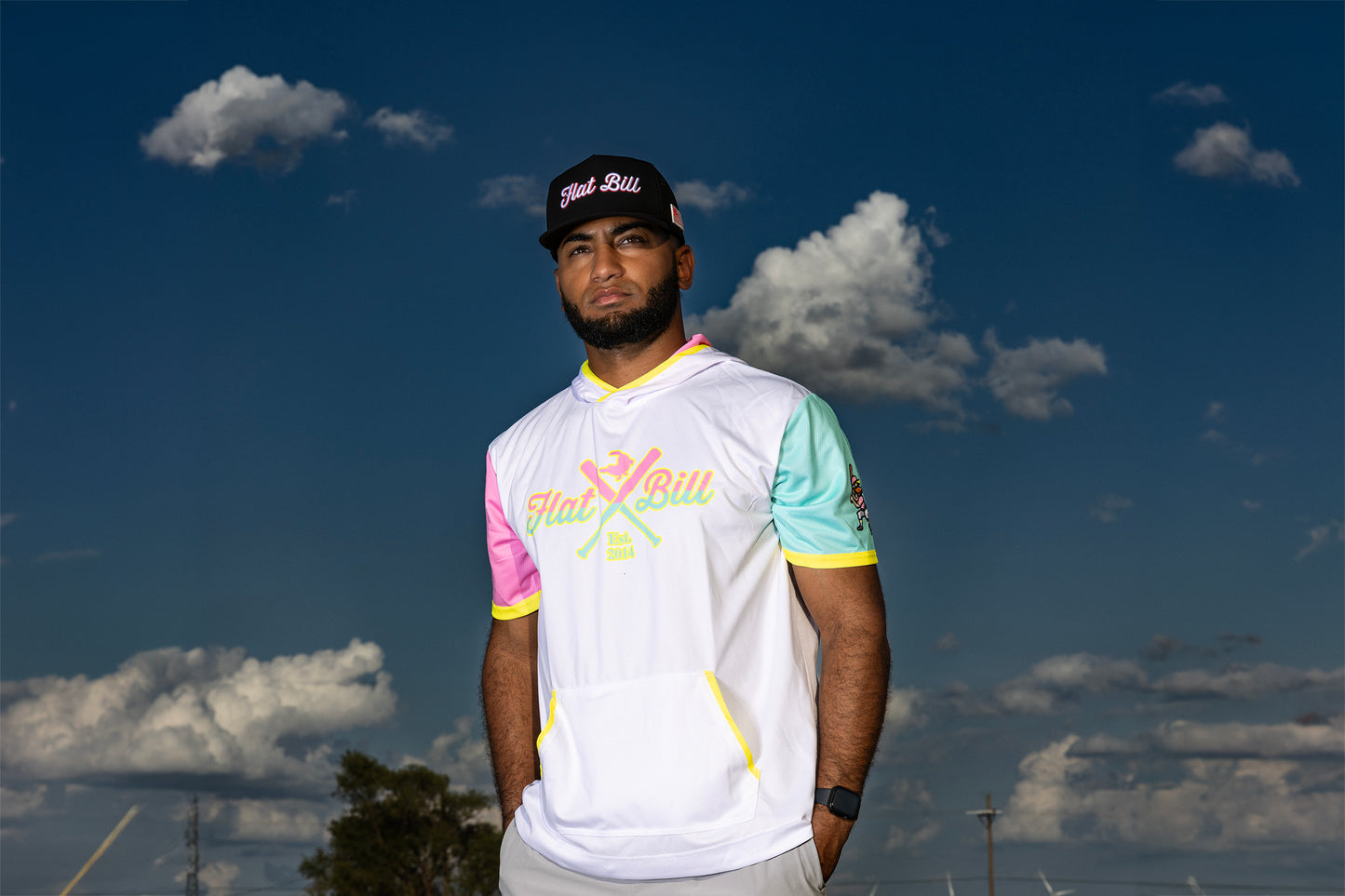 San Diego - Premium Sublimated Short Sleeve Hoodie