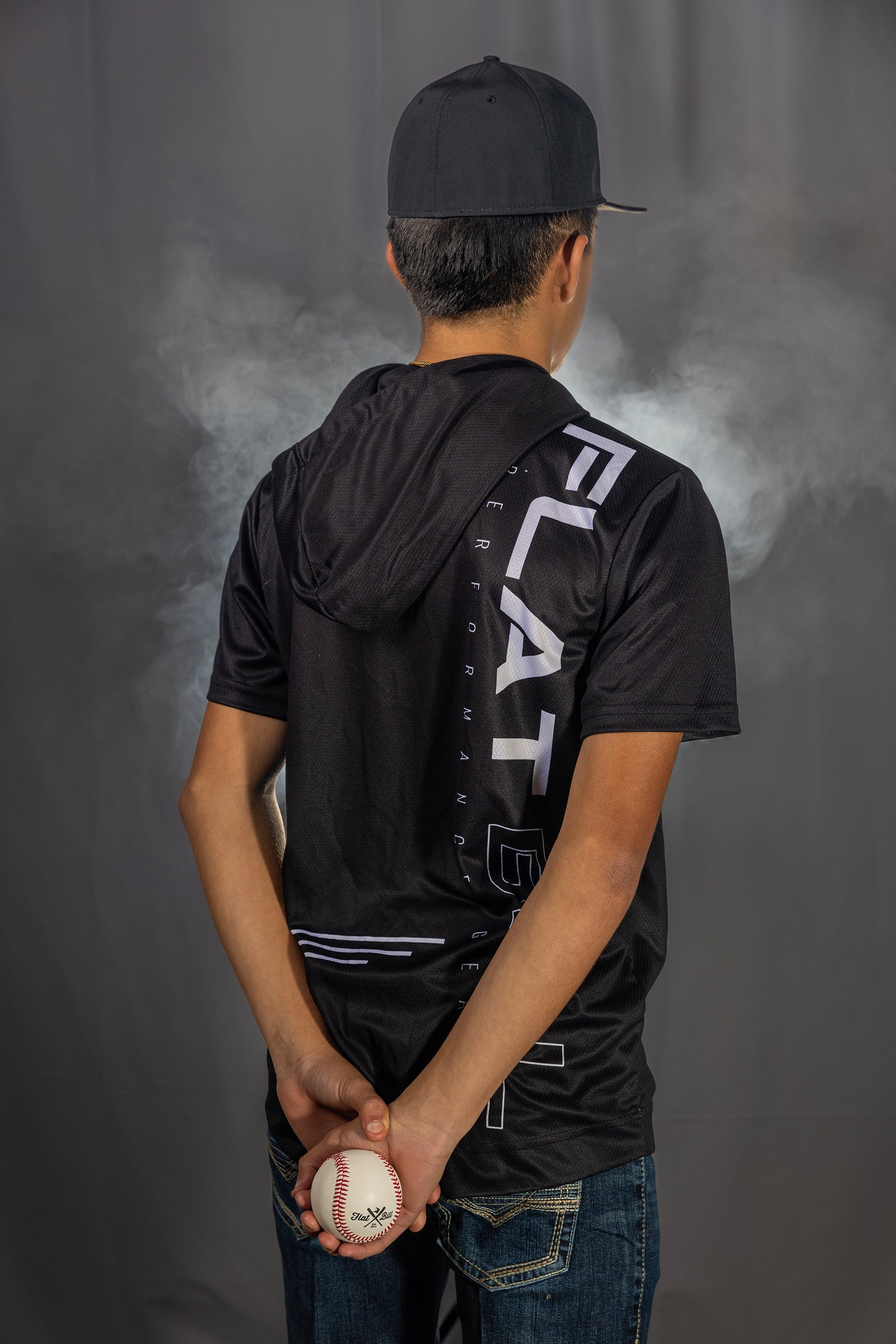 PFG (Black) - Premium Sublimated Short Sleeve Hoodie