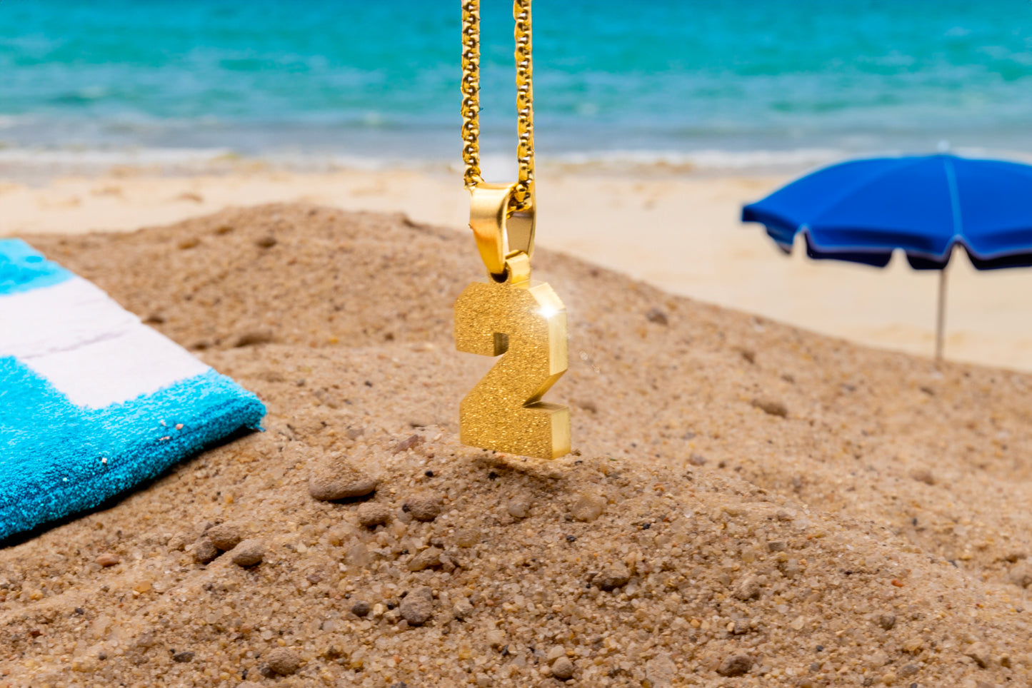Flat Bill Bling Number Pendants 1-27 only