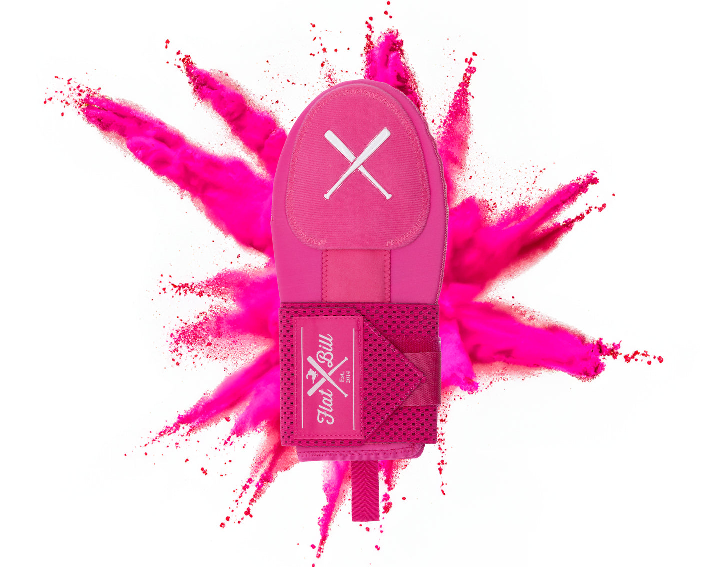 Hot Pink Sliding Mitt Flatbill