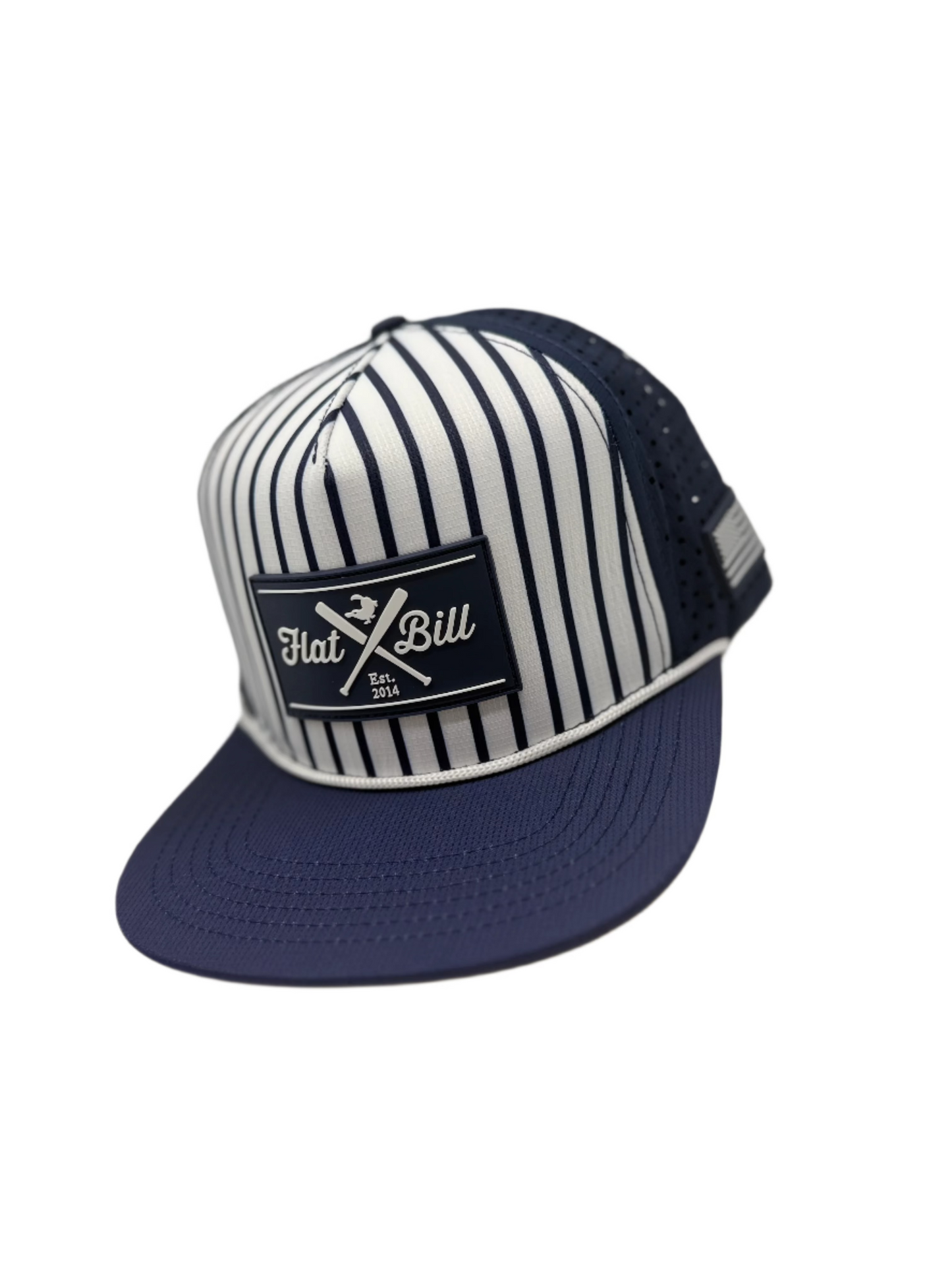FB Pinstripe Snapback Cap