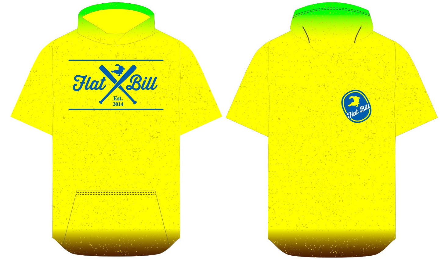 Banana Ball Premium Sublimated Short Sleeve Hoodie