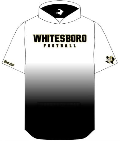 Whitesboro Hoodie - Ombre - White/Black