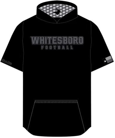 Whitesboro Hoodie - Black - Pattern Hood