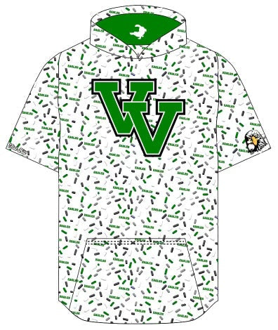 Valley View Eagles - Short Sleeve Hoodie - Sprinkles - PRE ORDER