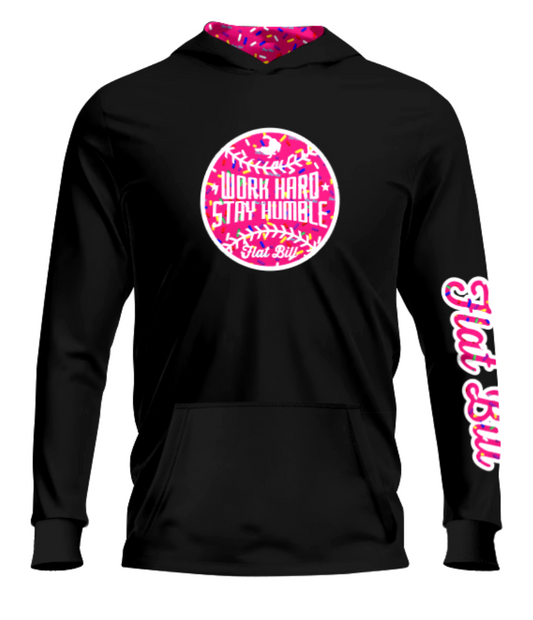 Lights Out Pink Donut Hoodie