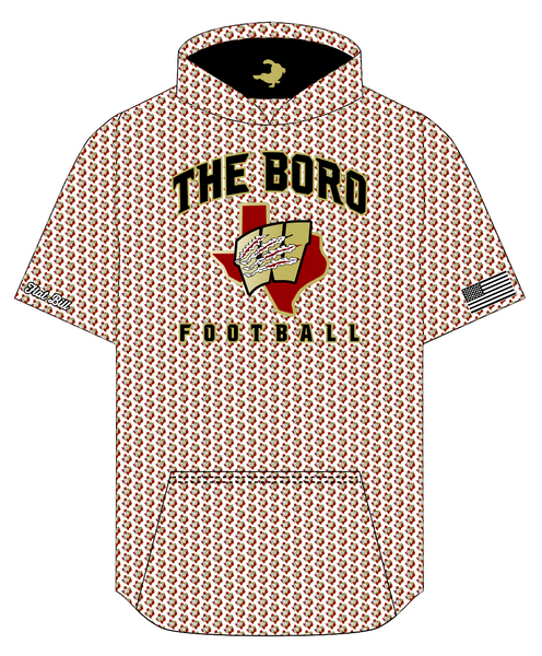 Whitesboro - THE BORO Pattern Hoodie - White
