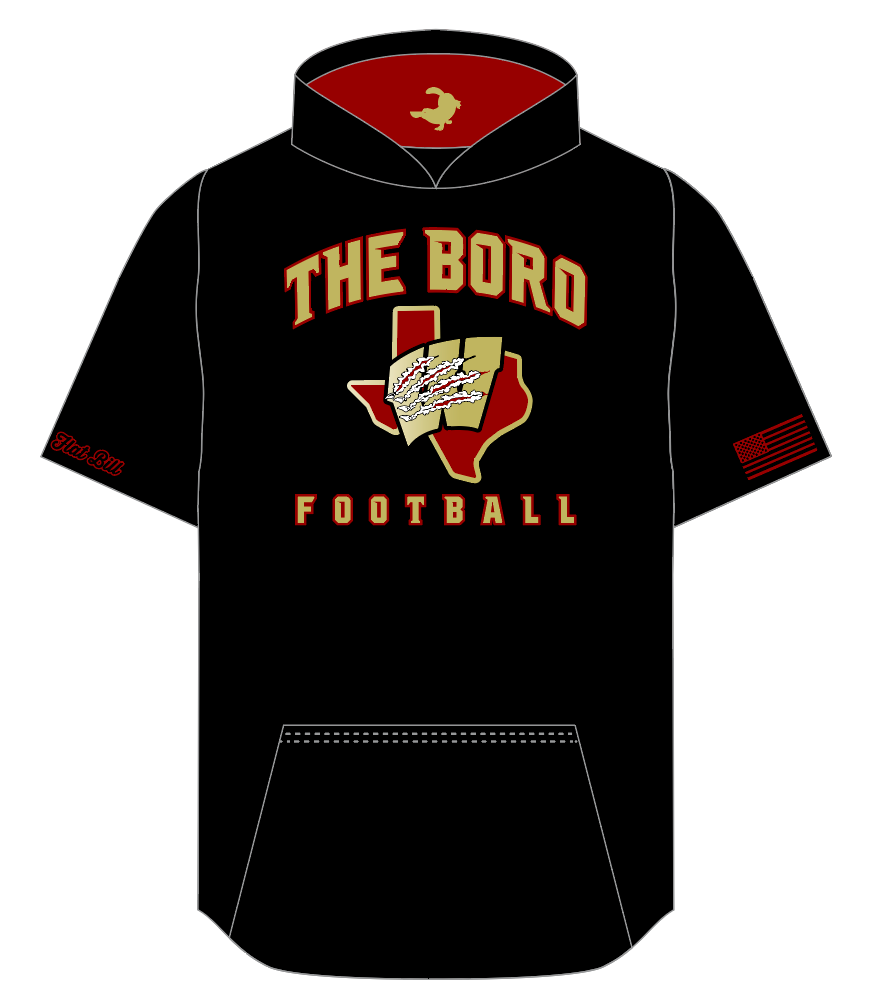 Whitesboro Hoodie - THE BORO Black - Football