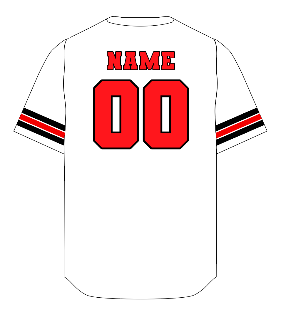 Outlaws Baseball - White Jersey