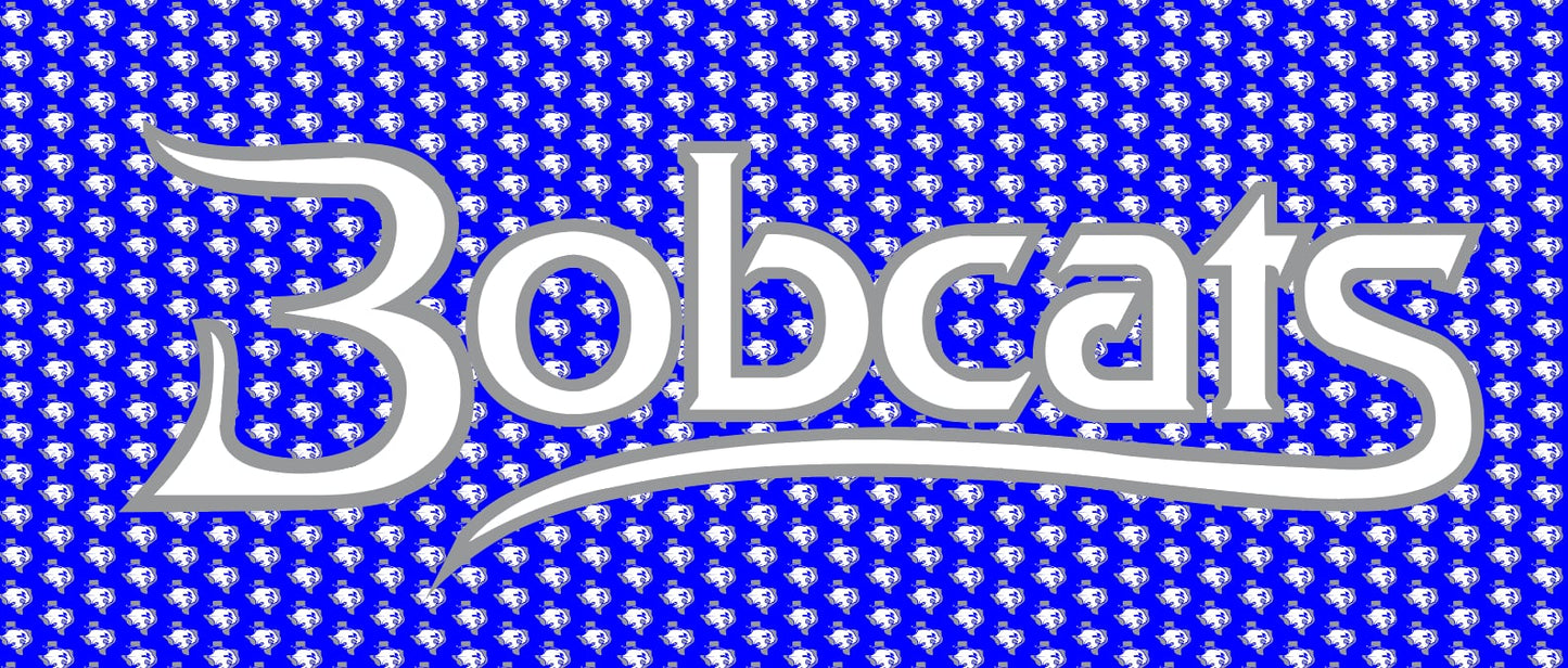 Bobcats Fan Hoodie - Royal Blue *Pre Order*