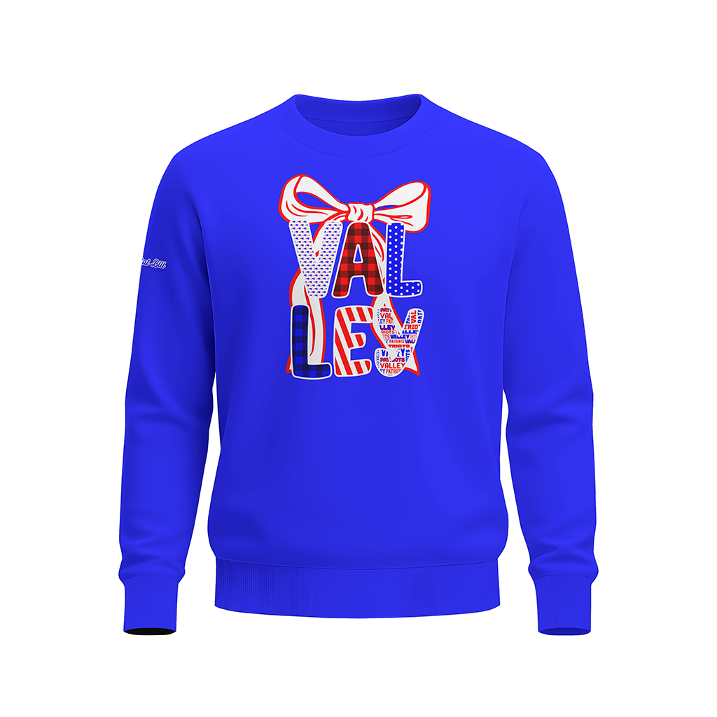 Valley Patriots Sweatshirt - Blue - LIGHTWEIGHT