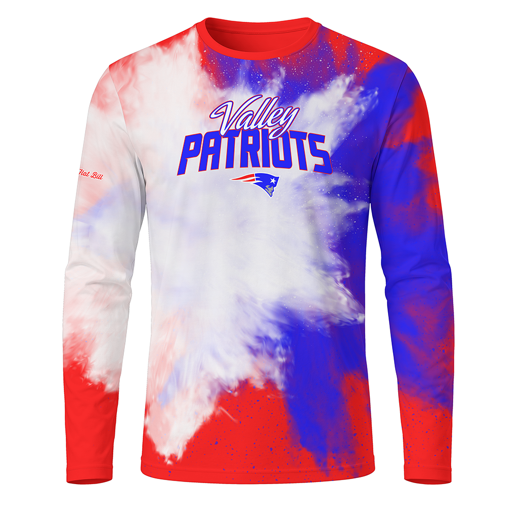 Valley Patriots - Long Sleeves - Lightweight - Color Splash