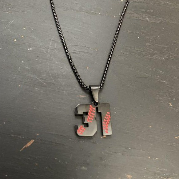 Laced Number Pendants 00-99
