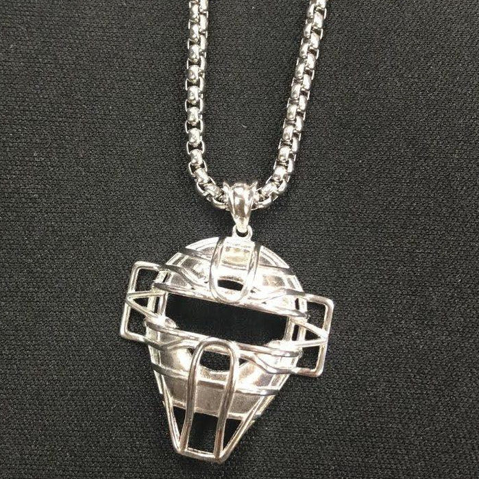 Catcher's Mask Pendant