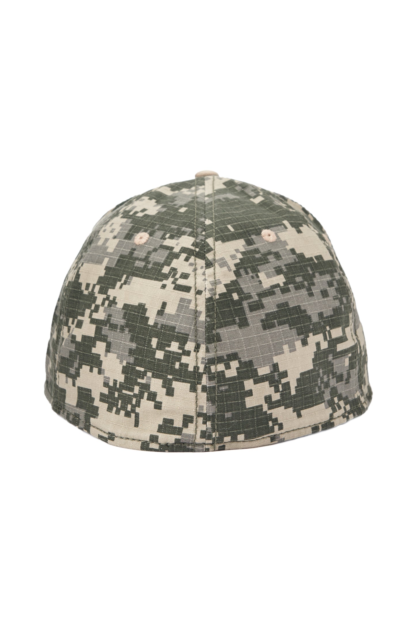 Flatbill Green Camo Flex Fit Cap