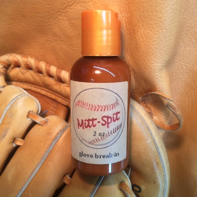 MittSpit Glove Oil Flatbill Baseball