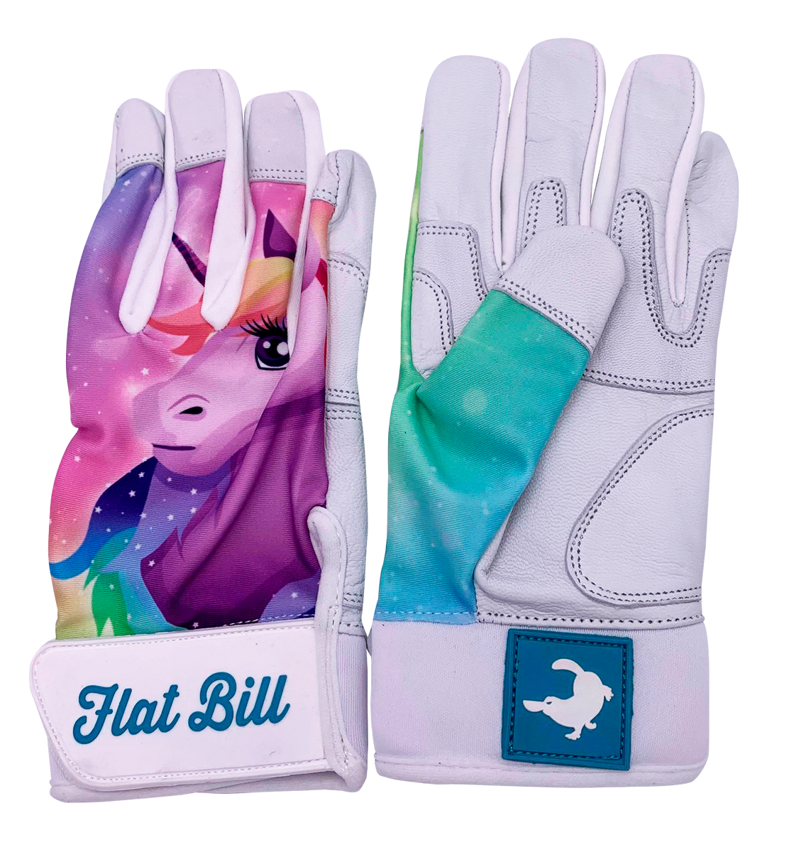 Unicorn Batting Gloves Flatbill Baseball