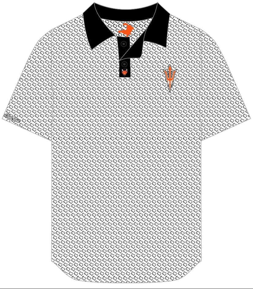 Dumas Demons - Polo - Texas Pattern