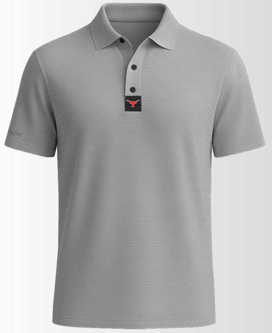 Lockney Longhorns Polo - Pin Stripes - No Logo