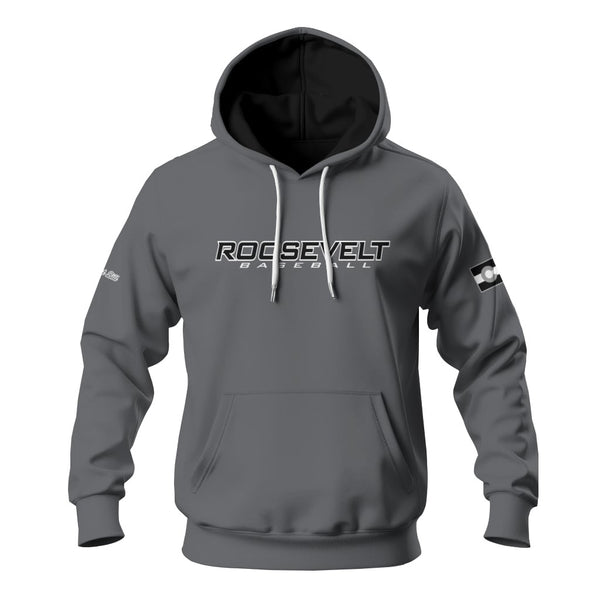 Roosevelt Fan Hoodie - Charcoal Grey Winter Hoodie