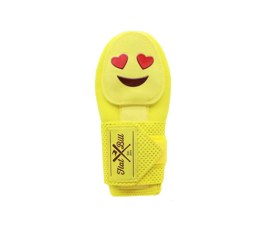 Love Emoji Smile Sliding Mitt Flatbill