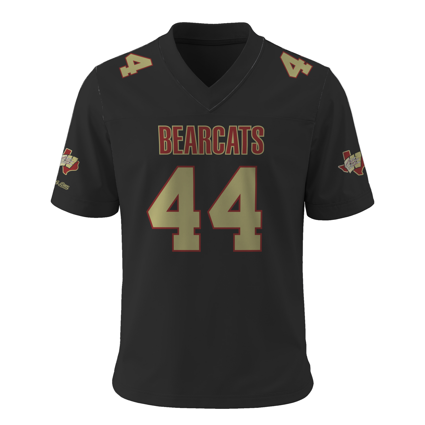 Whitesboro Bearcats - Replica Jersey - BLACK