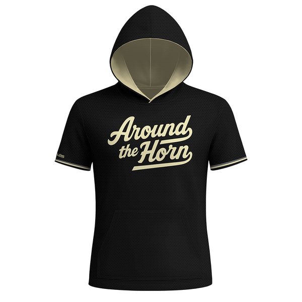 Around the Horn Baseball -  Black Hoodie -  PRE ORDER
