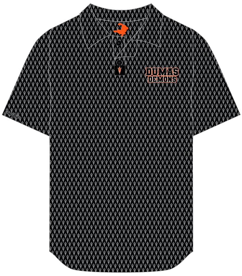 Dumas Demons - Polo - Blackout Pattern