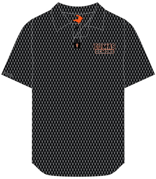 Dumas Demons - Polo - Blackout Pattern