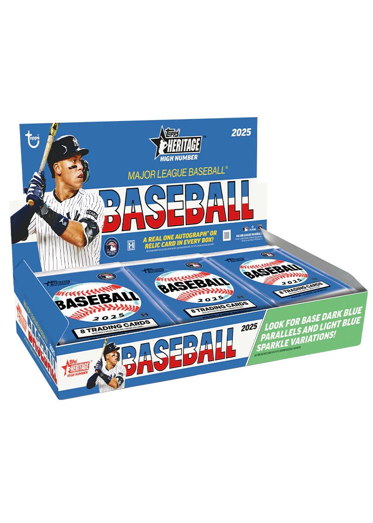 2025 Topps Heritage High Number Baseball - Hobby Pack!