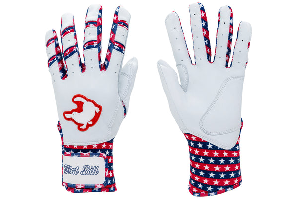 Batting Gloves Regular Strap - 'Merica Edition