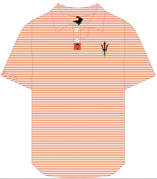 Dumas Demons - Polo - Orange Stripes