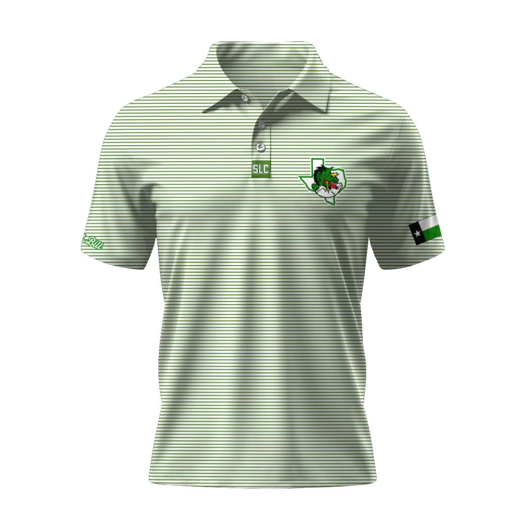 Southlake Carroll - Polo - Green Stripes
