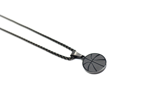 Basketball Pendant - Black