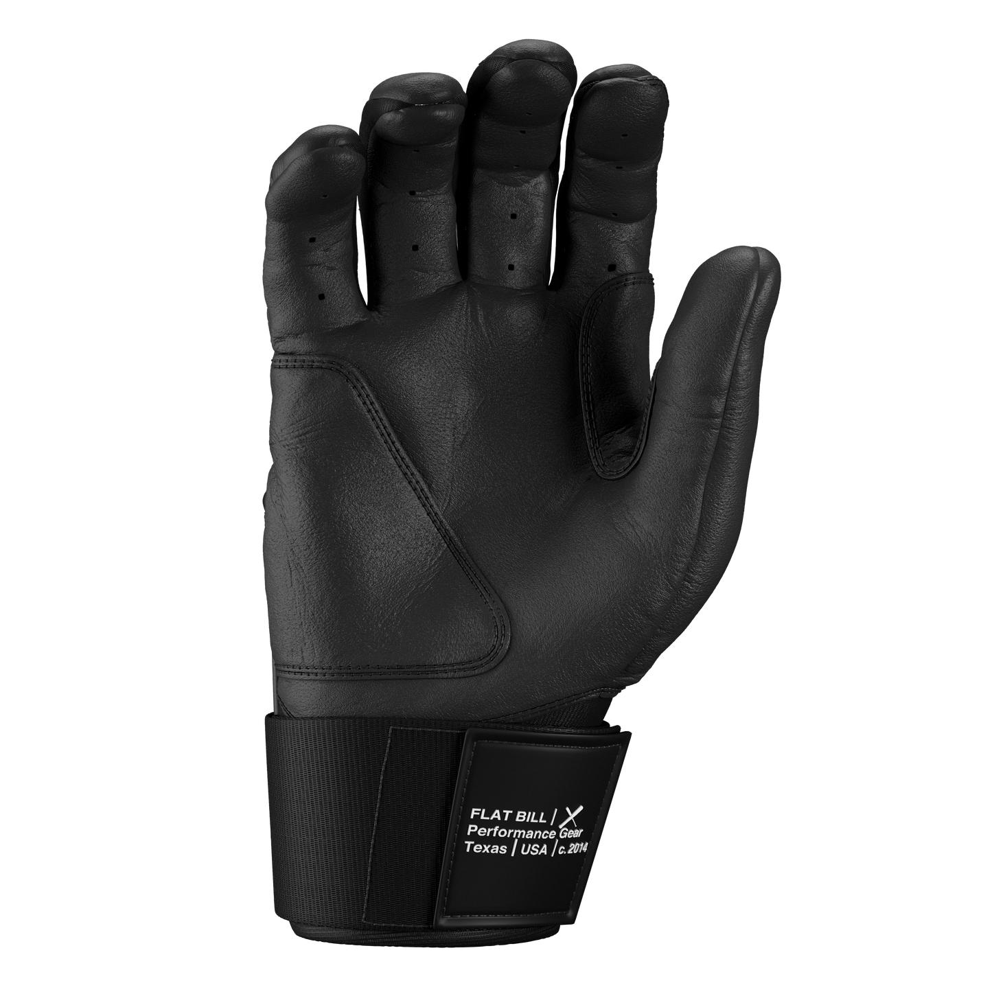 Batting Gloves Long Strap - Midnight Edition