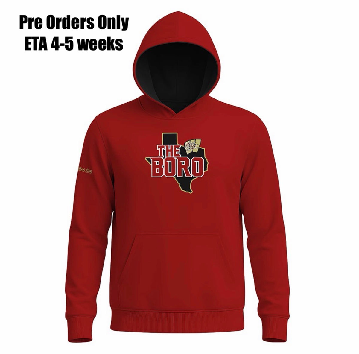 The Boro Hoodie - Maroon HEAVYWEIGHT - PRE ORDER
