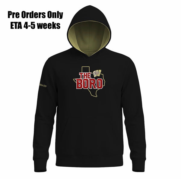 The Boro Hoodie - Black HEAVYWEIGHT - PRE ORDER