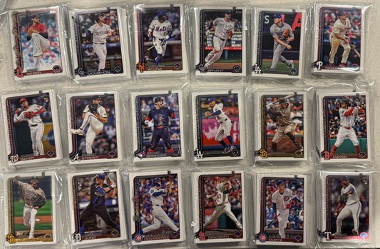 Topps Series 1, 2, Chrome, Allen & Ginter Random Base 30 card packs