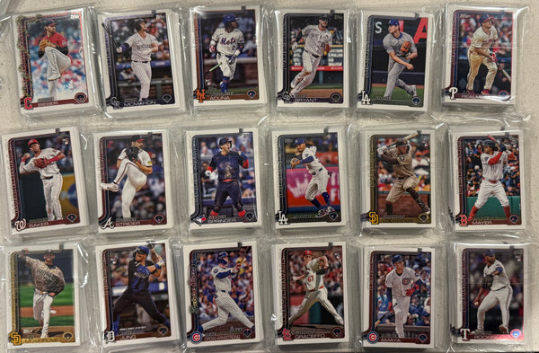 Topps Series 1, 2, Chrome, Allen & Ginter Random Base 30 card packs