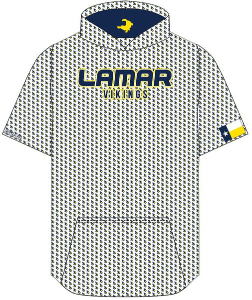 Lamar Fan Hoodie - Pattern Short Sleeves *Pre Order*