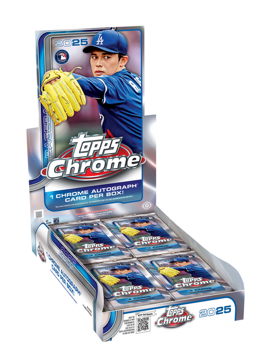 2025 Topps Chrome Hobby Box