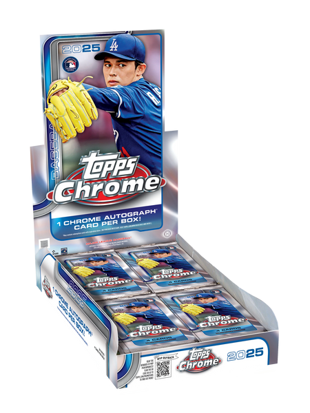 2025 Topps Chrome Hobby Box