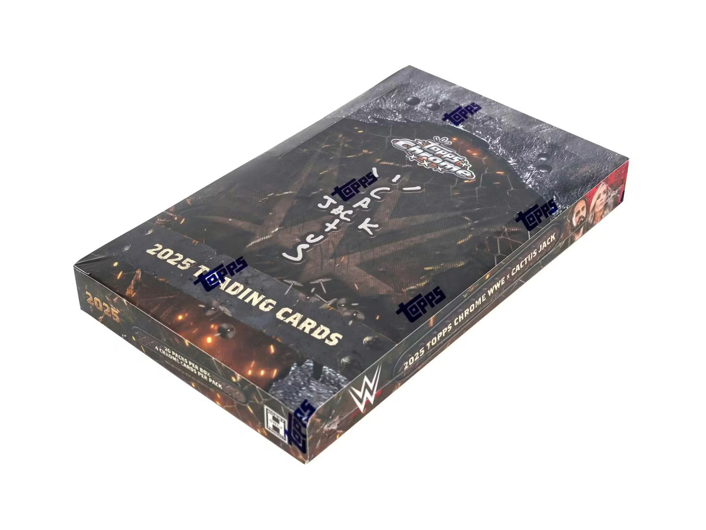 2025 Topps Chrome WWE x Cactus Jack Wrestling Hobby Pack