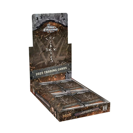 2025 Topps Chrome WWE x Cactus Jack Wrestling Hobby Pack