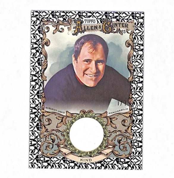 2025 TOPPS ALLEN & GINTER 293 RICHARD KIND PURPLE FOIL FILIGREE 1/1