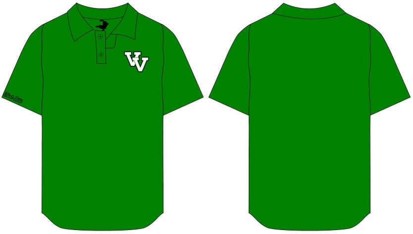 Valley View Eagles - Polo - Kelly Green