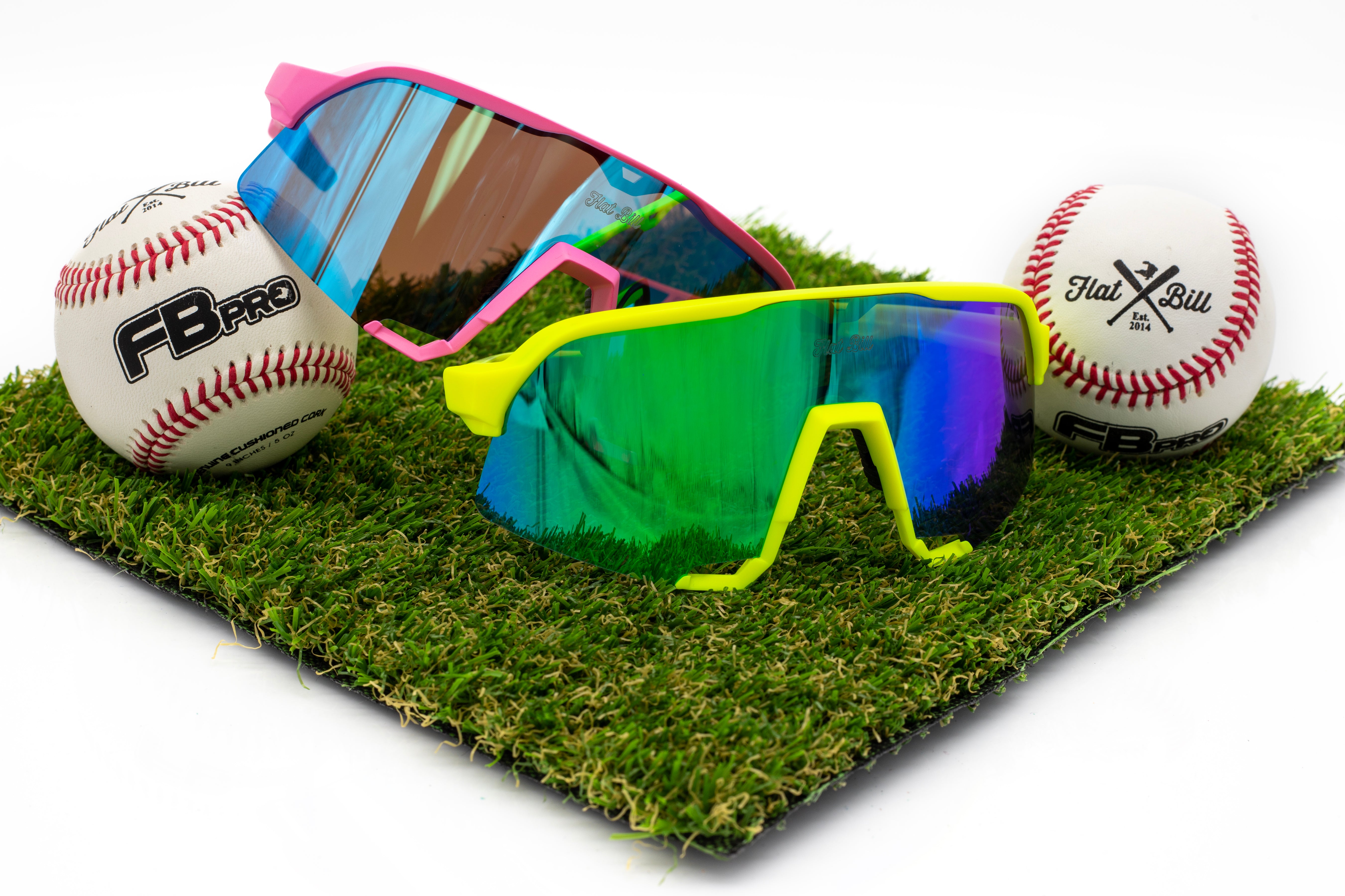 100 glasses baseball best sale